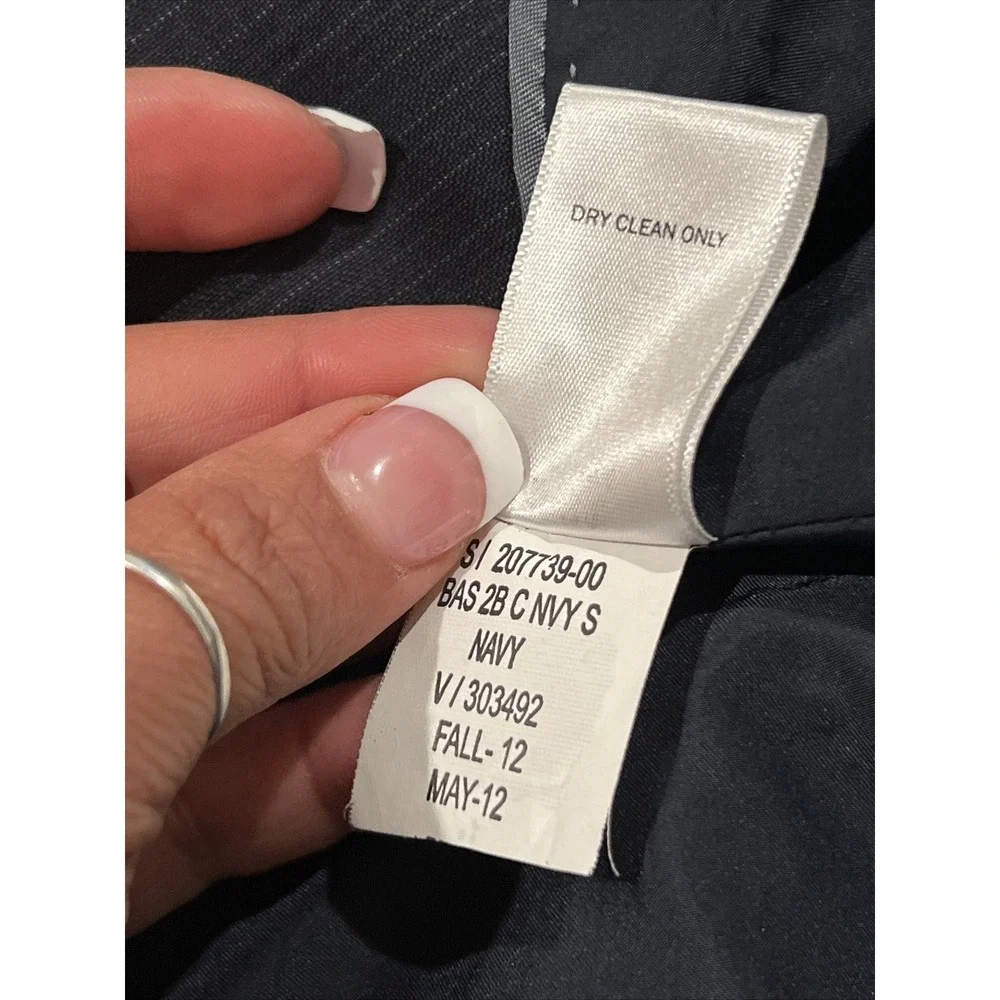 Banana Republic Wool Mens Blazer Size 42L Color Navy